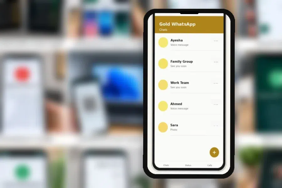Gold WhatsApp V53.00 Download Statuses in Gold WhatsApp