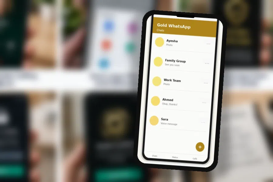 Change Fonts and Colors in Gold WhatsApp
