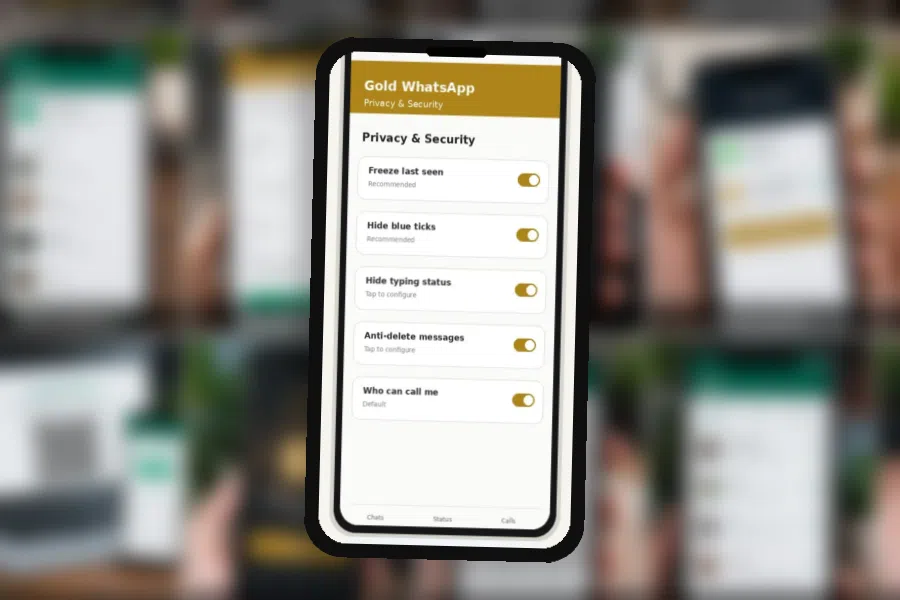 Use Auto Reply in Gold WhatsApp