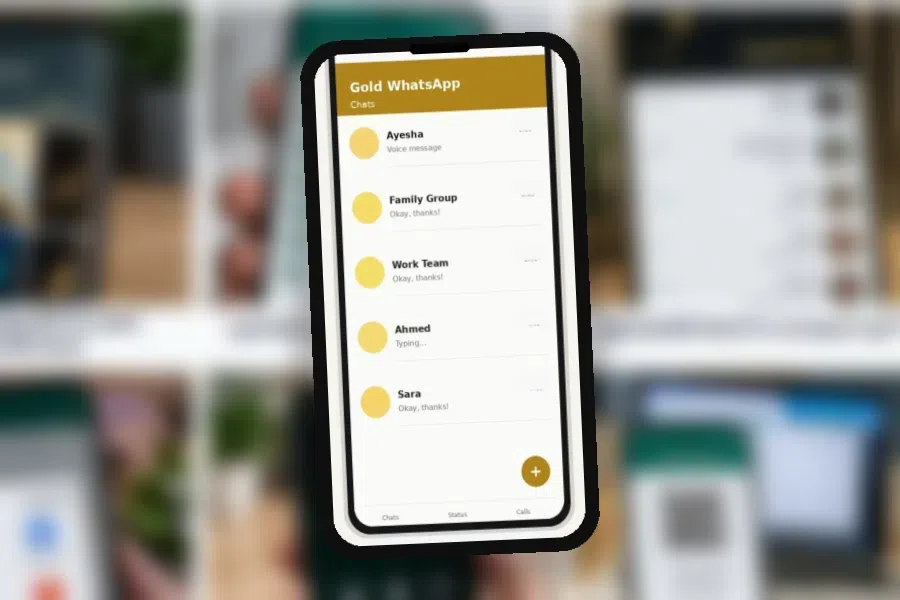 Gold WhatsApp V53.00 Usar varias cuentas