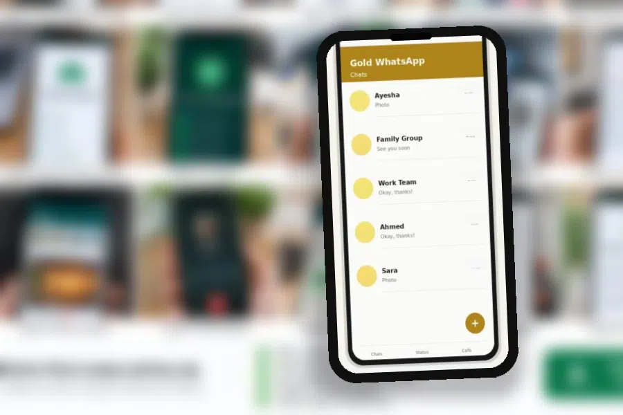Gold WhatsApp V53.00 Mover chats de WhatsApp oficial a Gold WhatsApp