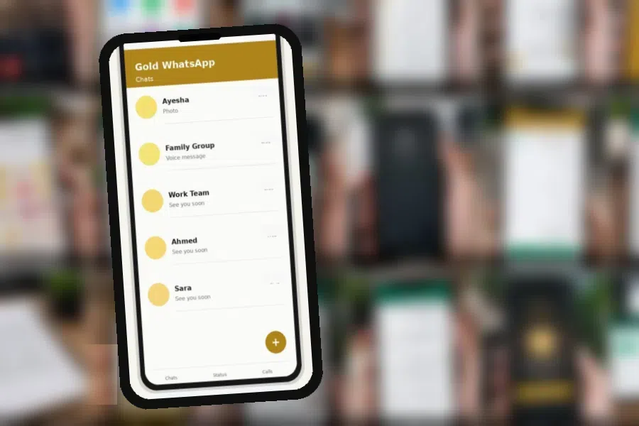 Gold WhatsApp V53.00 Cambiar fuentes y colores