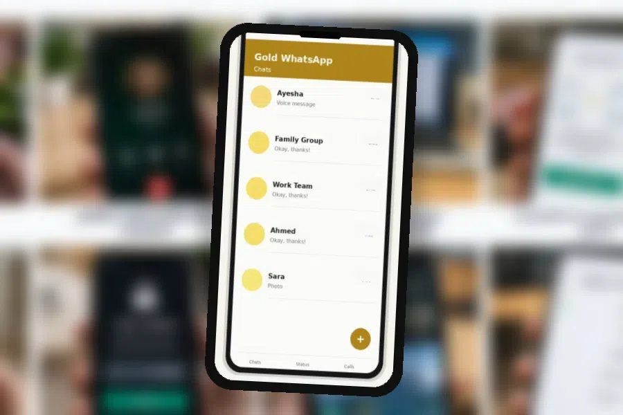 Gold WhatsApp V53.00 Ajustes de privacidad de Gold WhatsApp