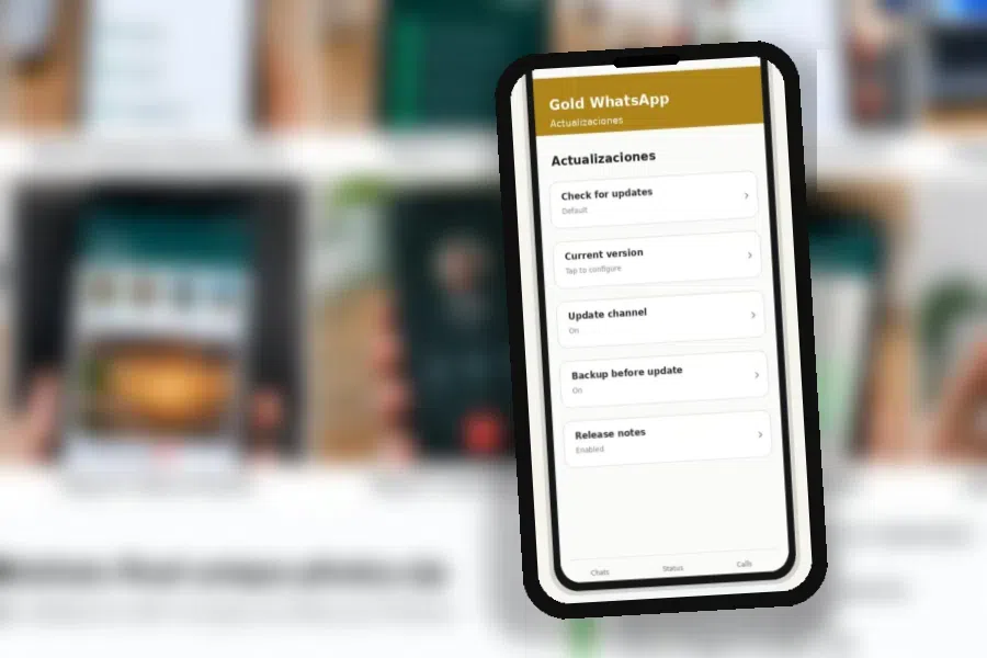 Gold WhatsApp V53.00 Ocultar etiqueta reenviado