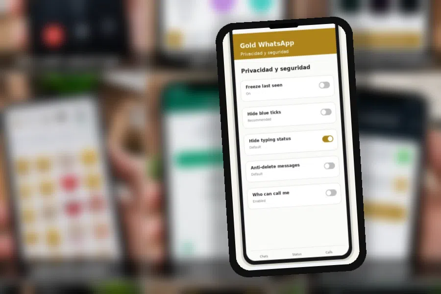 Evitar mensajes eliminados en Gold WhatsApp