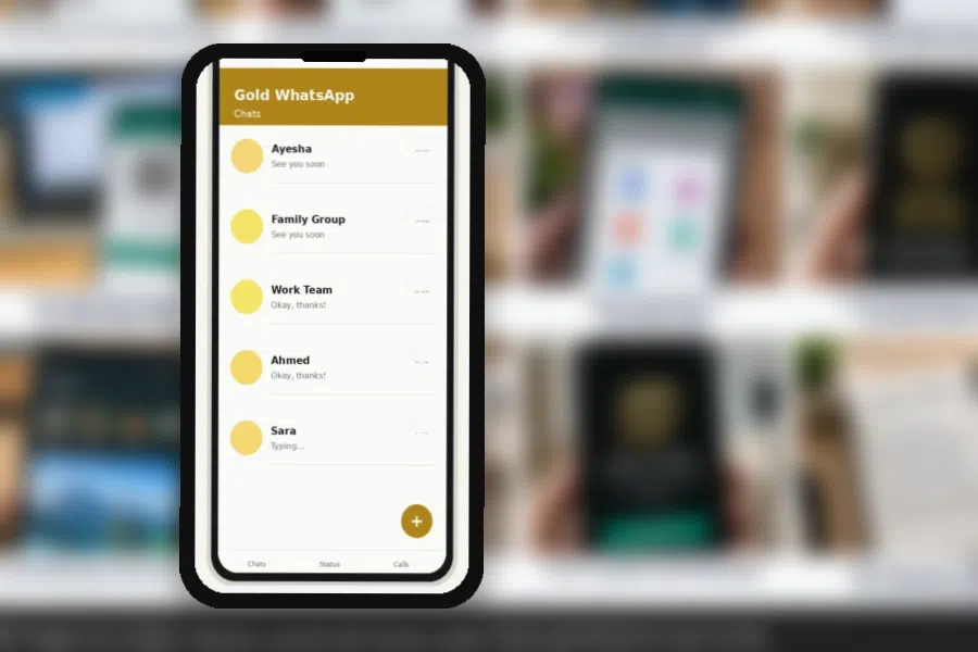 Descargar estados en Gold WhatsApp