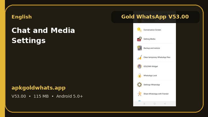 Chats and media