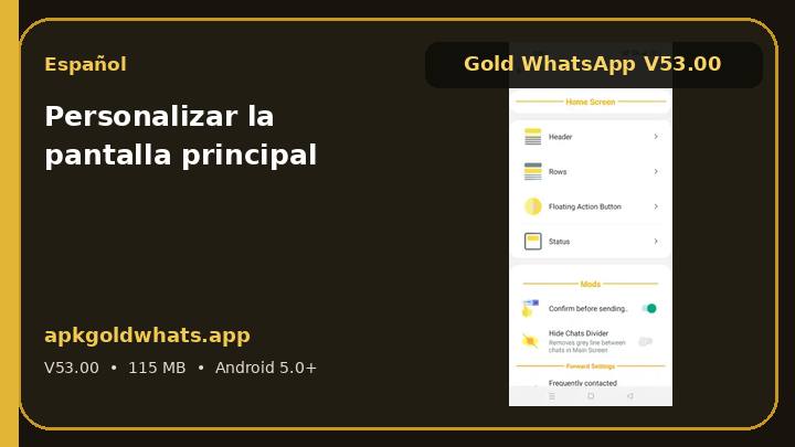 Pantalla principal