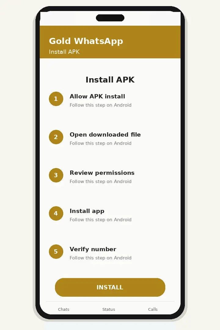 Gold WhatsApp V53.00 Fix Gold WhatsApp APK Installation Problems