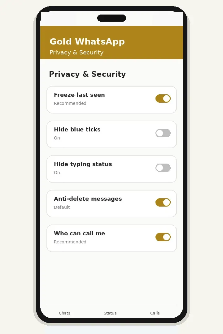 Privacy and Safety