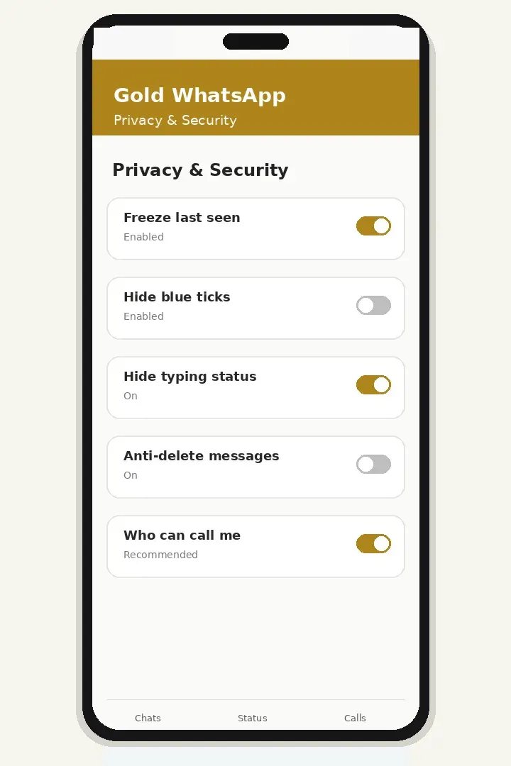 Privacy and Safety