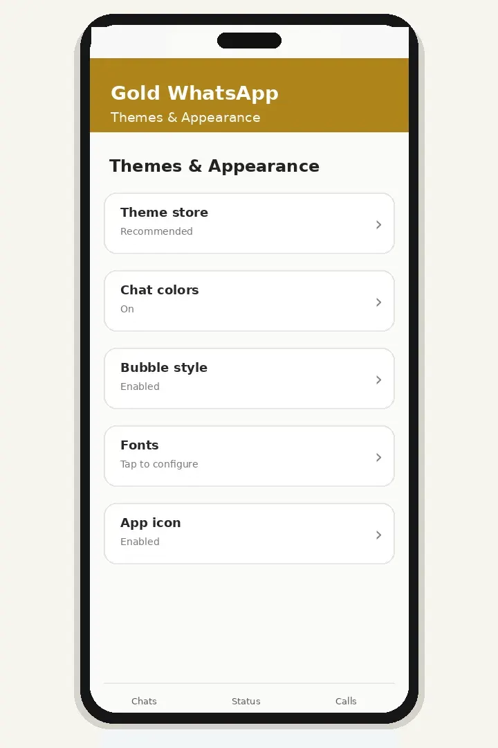 Custom Fonts and Text Sizes