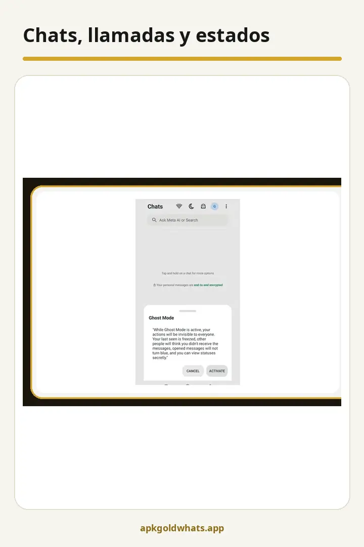 Gold WhatsApp V53.00 Restaurar chats en un teléfono nuevo