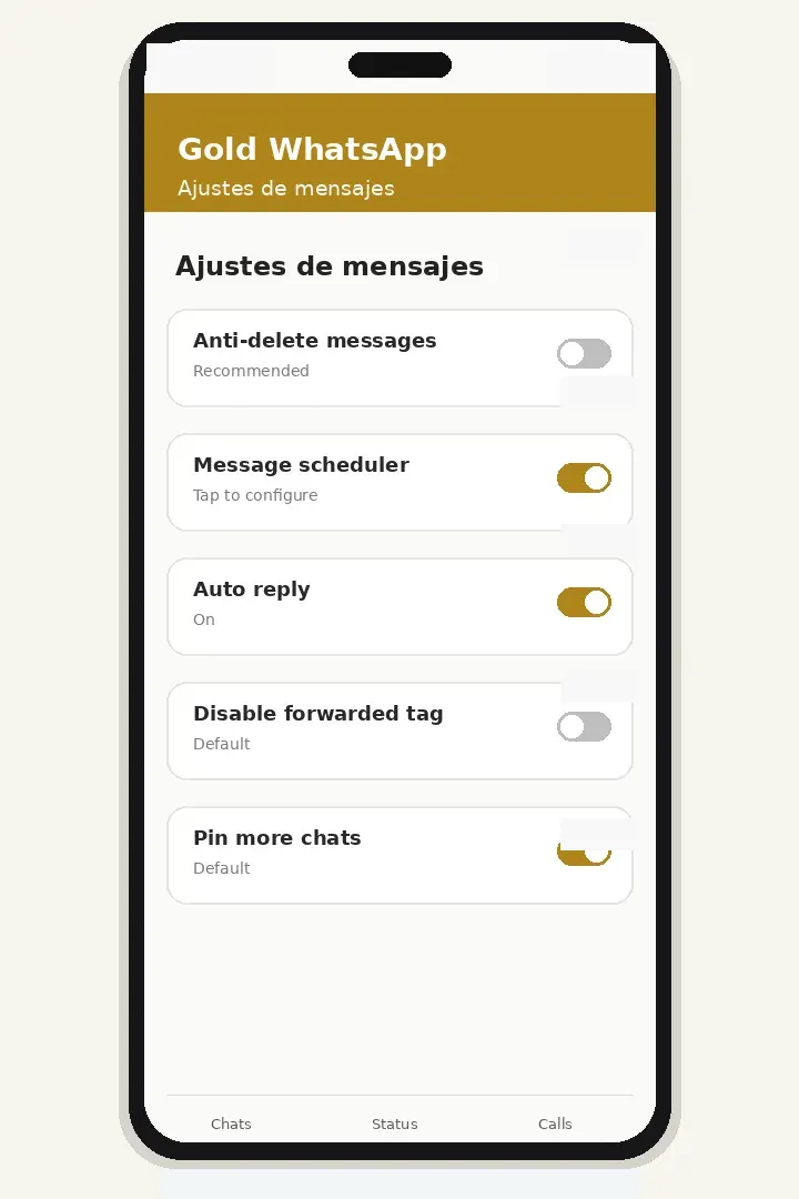 Programar mensajes