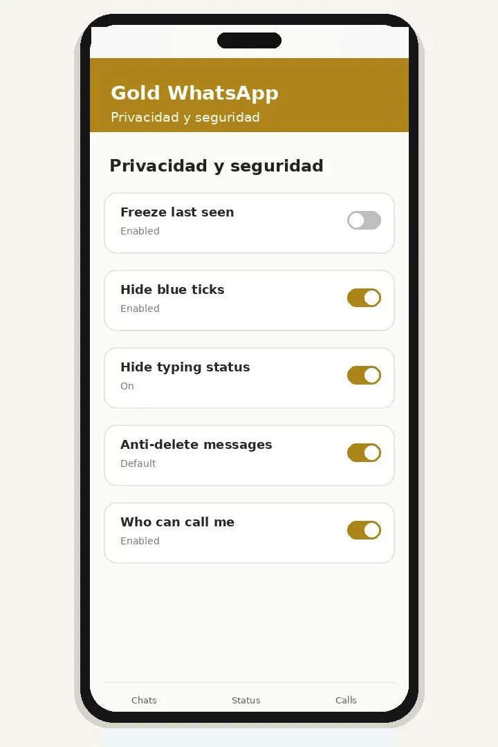 Privacidad y seguridad