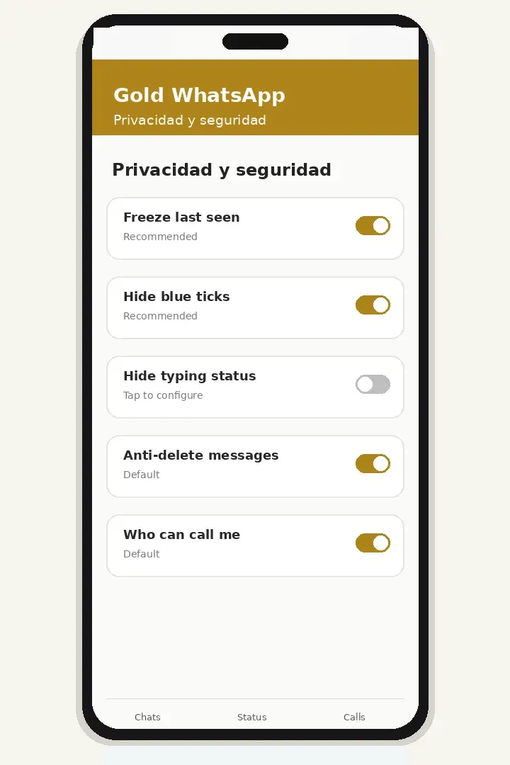 Privacidad y seguridad