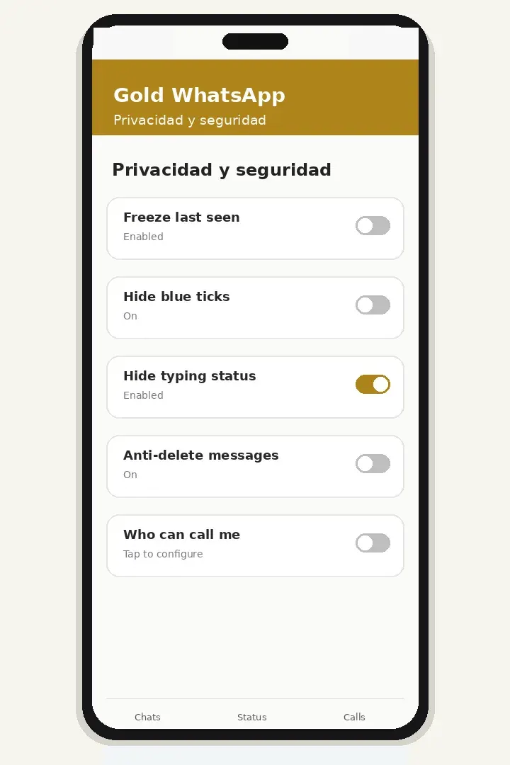 Privacidad y seguridad