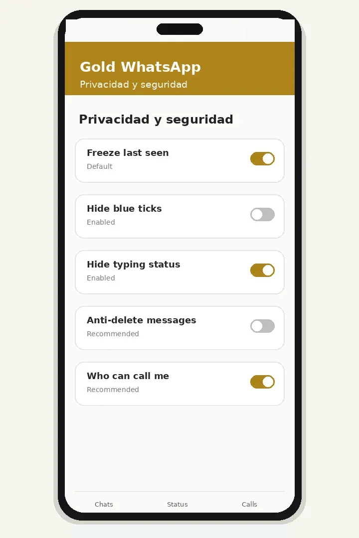 Privacidad y seguridad
