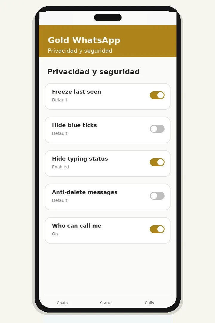 Privacidad y seguridad