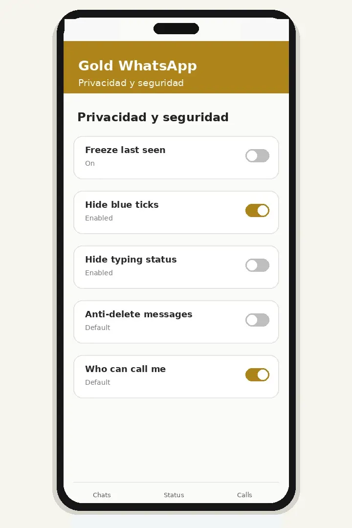 Privacidad y seguridad