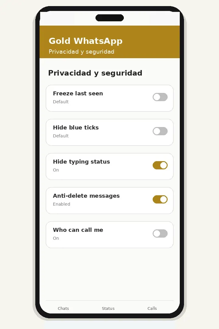 Privacidad y seguridad