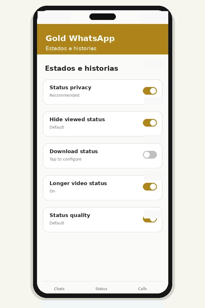 Descargar estados